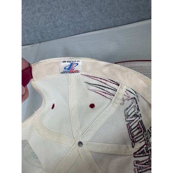 Vintage Loco Athletics Indiana Hoosiers IU Hat Cap Snapback Diamond Cut - Picture 8 of 14